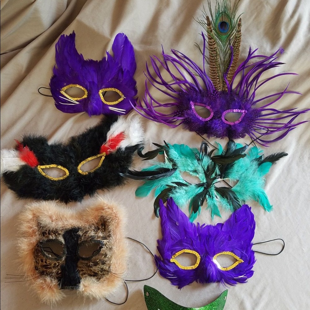 Halloween or Mardi-Gras or Venetian Masks